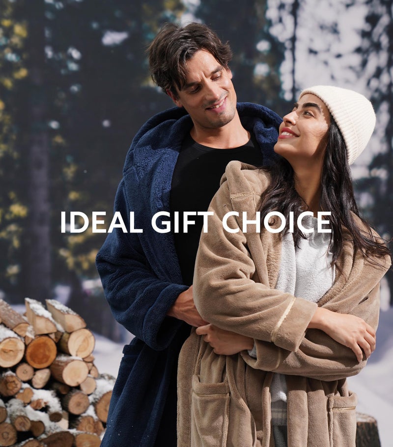 DAVID ARCHY روب ديفيد آرتشي للرجال من الفليس الكورالي الناعم بطول كامل مع غطاء للرأس (XL، رمادي داكن) - Image 5